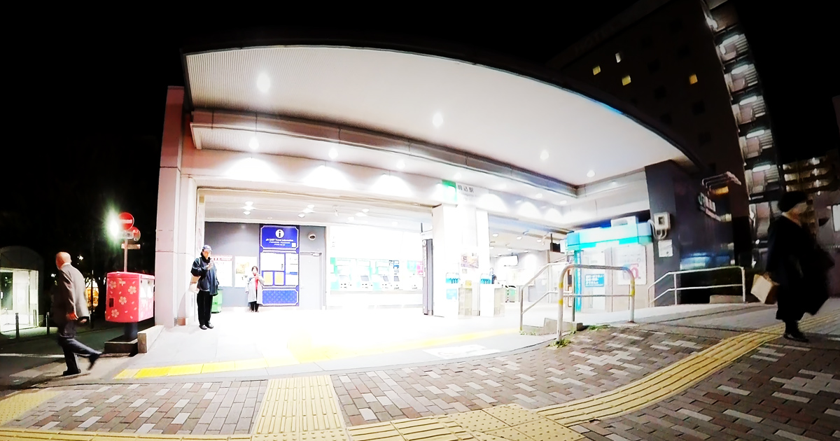 駒込駅の北口